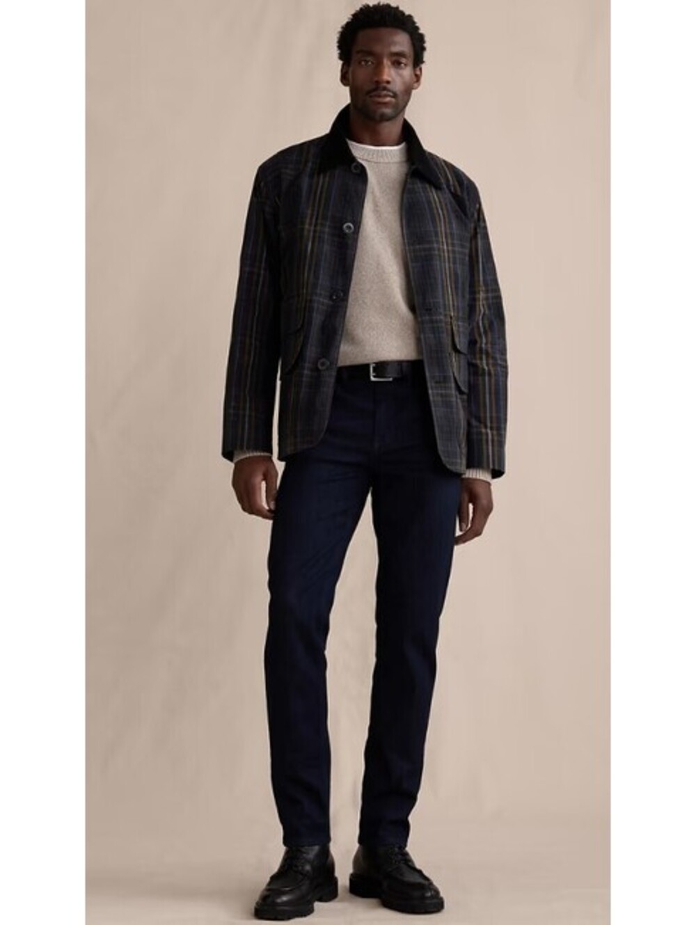 Banana Republic Men's 33x30 Slim Fit Dark Blue Denim Jeans